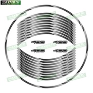 New 17 inch fairing wheel decal reflective waterproof sticker suitable for Z400 Z400 motorcycle acce