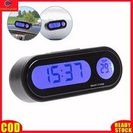 LeadingStar RC Authentic Car Mini Electronic Clock Time Watch Auto Dashboard Clocks Luminous Thermometer Black Digital Display Car Accessories