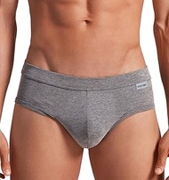 Cotonella Men's Elastic Cotton Briefs (Pack of 3) Bi-Elastic Underpants for Men Cotton Underpants fo