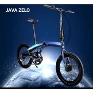 (SG STOCK)JAVA ZELO 20"SHIMANO 7speed folding bike 6OEZ