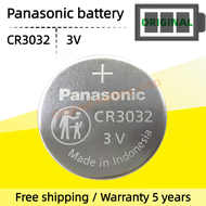 Original Panasonic CR3032 battery Car key remote control battery Sensor high temperature resistant c
