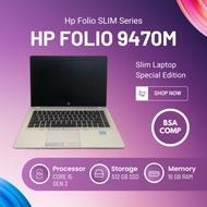 Laptop HP SLIM Core i5. Laptop Hp Folio 9470m i5. | RAM 8GB | SSD