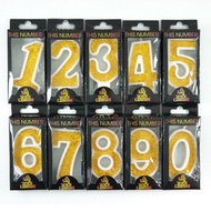 LILIN GLITTER NUMBER CANDLES