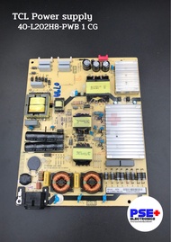 มือสอง | บอร์ดเพาเวอร์ซัพพลายทีวี TCL รุ่น 40-L202H8-PWB 1 CG