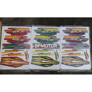 EX5 HIGH POWER BODY STIKER 4 STRIKE EX5 HIGH POWER