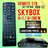 remote stb skybox h1 / h1-new dvbt2 remot set top box