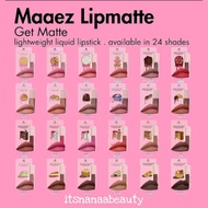 Maaez Lipmatte Cookies Edition - Get Matte