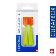 Curaprox CS 5460 Travel Refill Brush Head, Green, Duo-Pack
