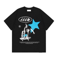 Iiih Black Tees Skateboarding T-Shirt
