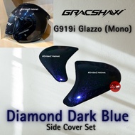[Accessories] Side Cover for Gracshaw Helmet G919i Glazzo Mono helmet side cover G919i Rachet / HELM