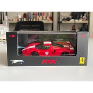 1/43 Hot Wheels Ferrari FXX Red White Strips Fine Version, Thick Workmanship, Full of Details. Like 