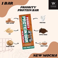 Priority Protein Bar/Energy Bar -High Protein Bar [1 Bar] Sugar Free,High Protein,Energy,Snack