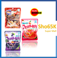 fettuccine gummi italian grape, Peach, Cola ตรา bourbon ขนาด 50 กรัม