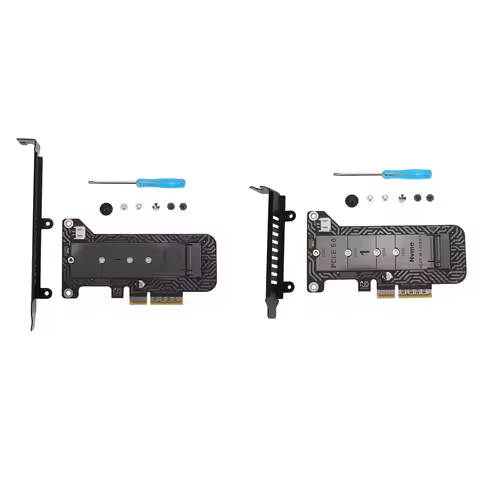 PCIE5.0 X4 to NVME Expansion Card Riser M.2 NVME SSD Adapter Support 2230 2242 2260 2280 SSD PH4215 
