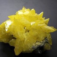 自然硫磺晶簇 (原礦、寶石、水晶、晶礦、擺件)精品