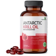 Futurebiotics Antarctic Krill Oil 1000mg with Omega-3s EPA, DHA, Astaxanthin and Phospholipids - Pre