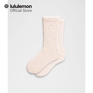 lululemon Womens Fuzzy Crew Socks