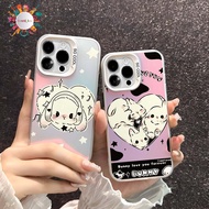 SOFTCASE CASING IMD GLOSSY RAINBOW GRADATION CUSTOM LOVE CUTE FOR A74 A78 A98 C31 C33 C35 Y50 Y91 Y9