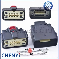 16 Pin(4B+12S)hybrid wire connectors engine plug 34985-1601 34986-2144 for GM Ford Ford Mondeo Focus