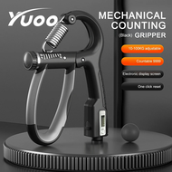 YUOO 100KG Adjustable Hand Grip Gym Fitness Hand Grip Exercise Hand Gripper for Muscle Recovery Hand