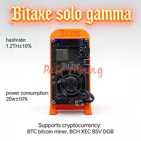 Neuer Bitaxe GAMMA SOLO MINER Effizienter Bitcoin Mining Machine Bitcoin Miner Btc Mit 1.2T Hashrate