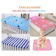 80x120cm Cotton Baby Waterproof Anti Urine Mat Cot Bed Sheet Diaper Changing Pad Bedsheet Protector 