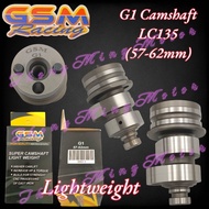 GSM racing camshaft/ LIGHTWEIGHT cam, G1/G2/G3/G4/G5 LC135/ Y15ZR