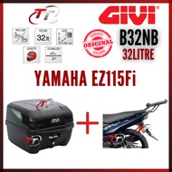 Yamaha EZ115Fi EZ115 Fi EZ 115 GIVI MRV ADVANCE MONORACK MONORACK LOCK TOP CASE BOX Tread Luggage BOX Rack B32N E250N