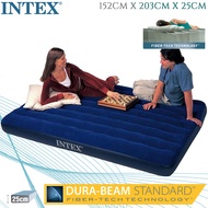 Intex5 Size Single Twin Double Queen King Version Inflatable Air Bed Mattress Tilam Angin - [multiple options]