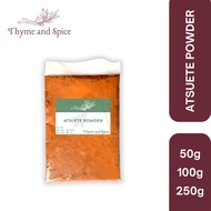 [POUCH] Annatto Powder/Atsuete Powder 500G 1KG - Spices️ CC THYME AND SPICE