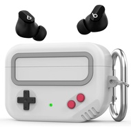 Beats Studio Buds Case - Retro Design Protective Case Cover with Keychain Compatible with Beats Stud