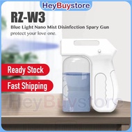 [READY STOCK] RZ-W3 800ML Nano Blue Light USB Wireless Rechargeable Disinfection Spray Gun Spray Machine New Brand Model