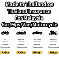 Malaysia–Thailand Travel Document Kit (INSURANCE/TM2/TM3/TDAC Forms ) – CI/VI