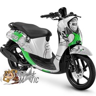 Full body Decal + Fino Karbu FI Premium Grande Baymax Dashboard Sticker HeroBIG