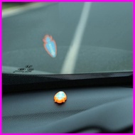 Set of 2 Stickers to Support the Road and Heart of the Road When Driving a Car Easier Way.-Bep360