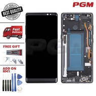 LCD TOUCH SCREEN DIGITIZER COMPATIBLE WITH SAM NOTE 8 WITH FRAME BY PREMIUM GADGETS MALL