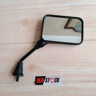 STANDARD SQUARE MIRROR (RIGHT) LARGE SUZUKI RC80 RC 100 CRYSTAL BRAVO PARTS ACCESSORIES NOS