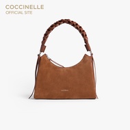 COCCINELLE กระเป๋าโฮโบผู้หญิง รุ่น BOHEME HOBO BAG 130301 สี COGNAC/COGNAC