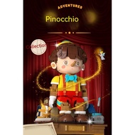 [Wekki  the latest product in Fairy Tale Town 】【Pinocchio Building Blocks】【New Arrivals 】wekki Pinoc