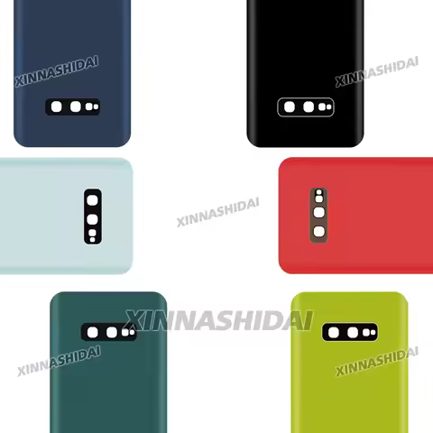 Battery Back Cover S10E For Samsung Galaxy S10E Back Battery Cover Rear Door Housing Case No Camera 