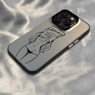 C0058 Sexy beauty Casing for Realme C53 C11 2021 C55 C15 C35 C21Y C33 C51 7i C63 C61 C31 C17