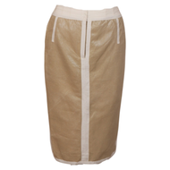 FLYNOW-กระโปรงทรงเอ-สีเขียวD106-4