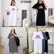 Crush Lotso Bear Oversized Tshirt Dress D10808
