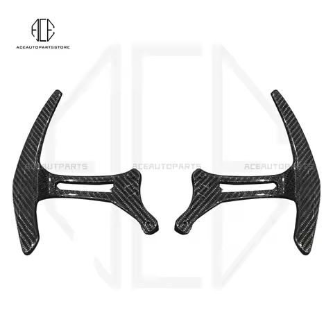 1 Pair Carbon Fiber Paddle Shift Ferrari Replacement Type For Ferrari F8 458 488 GTB Shift Paddle