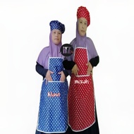 Cooking Apron Adult Chef Apron/plus Chef Hat Chef/ Chef Accessories (Senada)