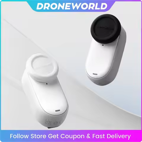 Sunnylife For Insta360 GO 3S Silicone Lens Cover Scratchproof Lens Cap Protective Cover For Insta360