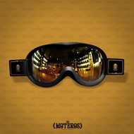 RETROVER KOREA : motorcycle goggle - GOLD