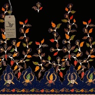 kain batik - Motif Bunga Madura Hitam Manis (Biru, Hijau, Merah, Tosca dan Marun) (Ukuran 2 Meter Le