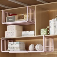 全城熱賣 - 桌下收納掛籃 桌面宿舍好物衣櫃 分層架 櫃下掛籃 床頭下鋪懸掛置物架