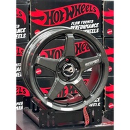 HOTWHEELS HW-01 | 16x7.0JJ 4x100 ET 40 | RACING GRAHITE